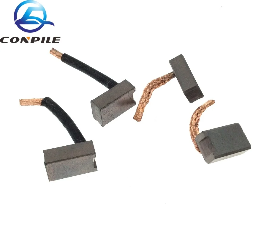 Car Generator Carbon Brush 4pcs 6.3x11x17mm car Starter Motor Carbon Brush for xiali Suzuki Grand Vitara