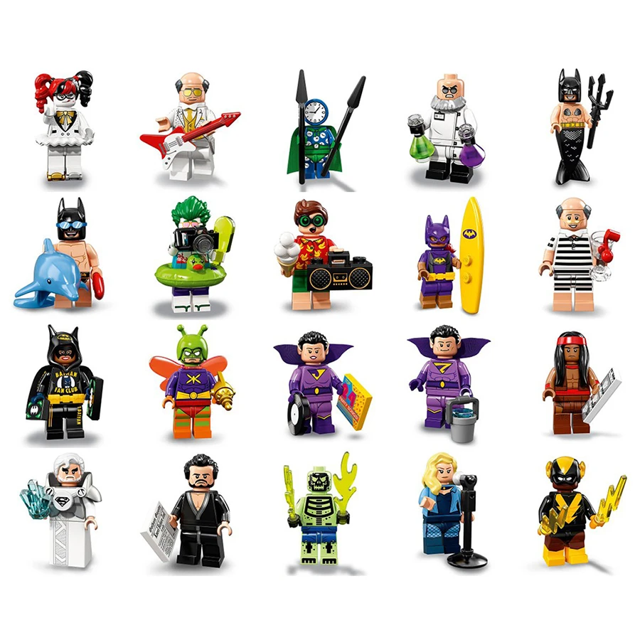 Lego Minifigures Minifiguras Lego Batman Pelicula 71020 (20ud) completa | |  - AliExpress