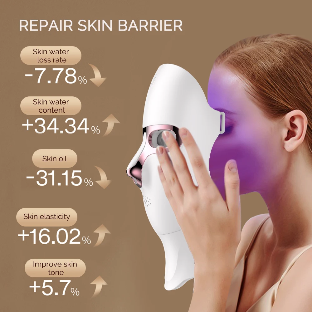 Rechargeable LED Photon Mask