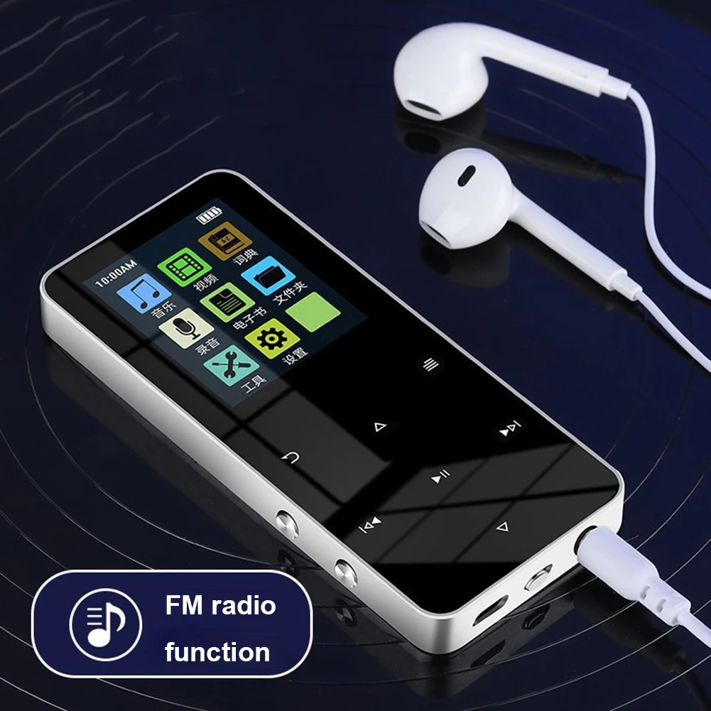 Reproductor MP3/MP4 Portátil Con Pantalla 1.8", Compatible Con Tarjetas Hasta 64GB - Ideal Para Música Sin Móvil