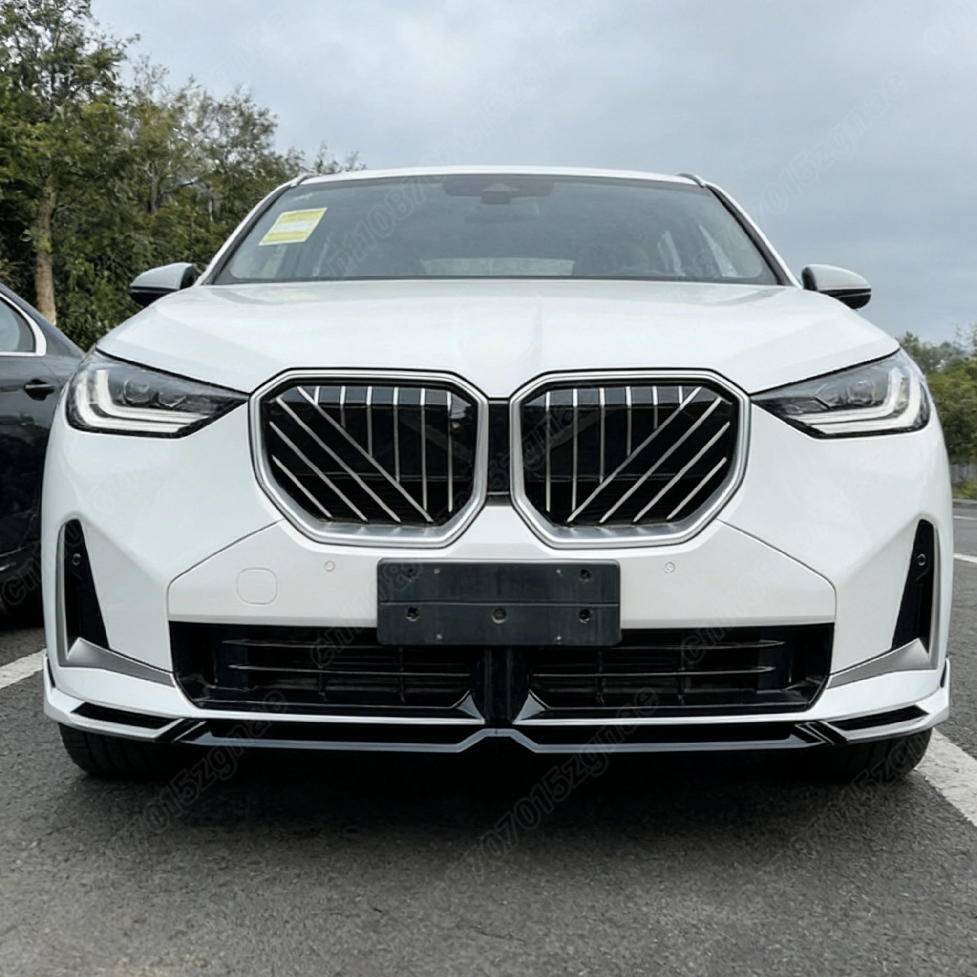BMW X3 G45 2025 2026 자동차 MP 스타일 프론트 범퍼 스포일러 립 카 프론트 턱 스플리터 ABS 장식 바디 개조 키트