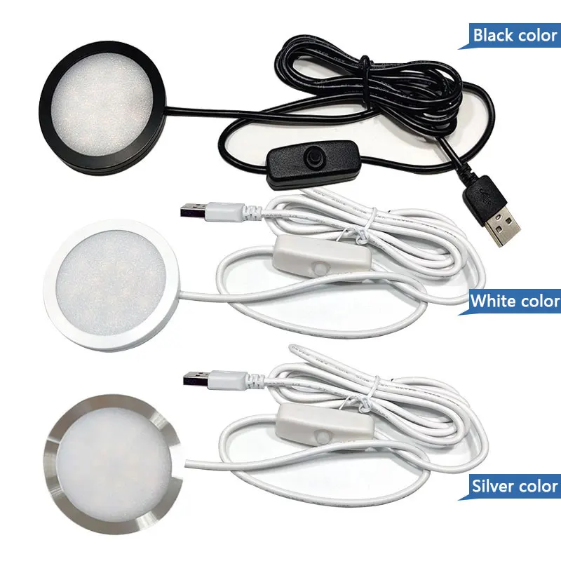 รูปสินค้า USB LED Spotlight โคมไฟติดเพดาน 3W/5W/7W ขนาดจิ๋ว