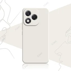 Luxury Dual Layer Silicone Phone Case with 360° Protection and Waterproof Design for HONOR 400 Lite (Ivory)