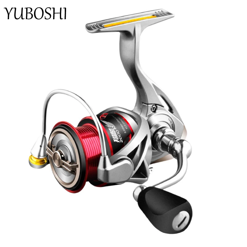 

YUBOSHI New 6.1:1 Gear Ratio Spinning Wheel Anti-Corrosion Carbon Body Max Drag 5kg Durable Trout Fishing Reel