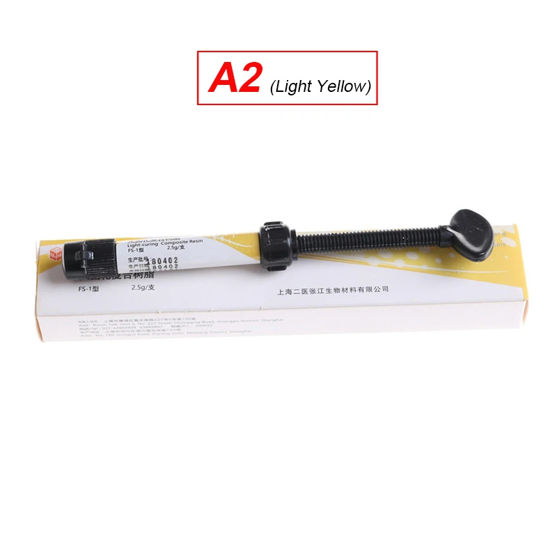 3Color Dental Light-Curable Resin Light-Curing Composite Resin