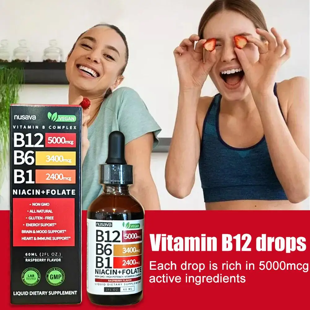 Vitamin B Complex Liquid Supplement