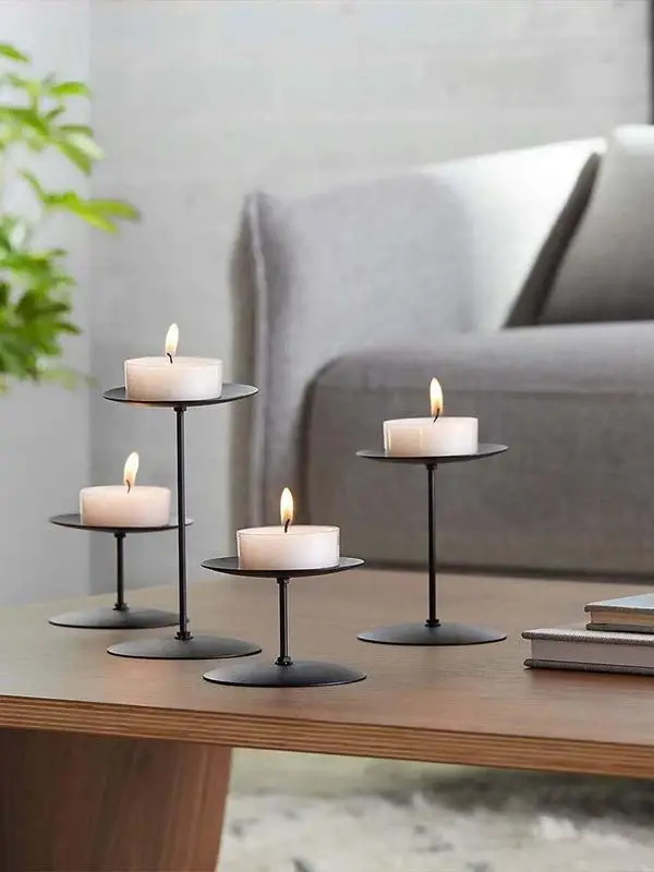 Unscented Smokeless Tealight Candles 4