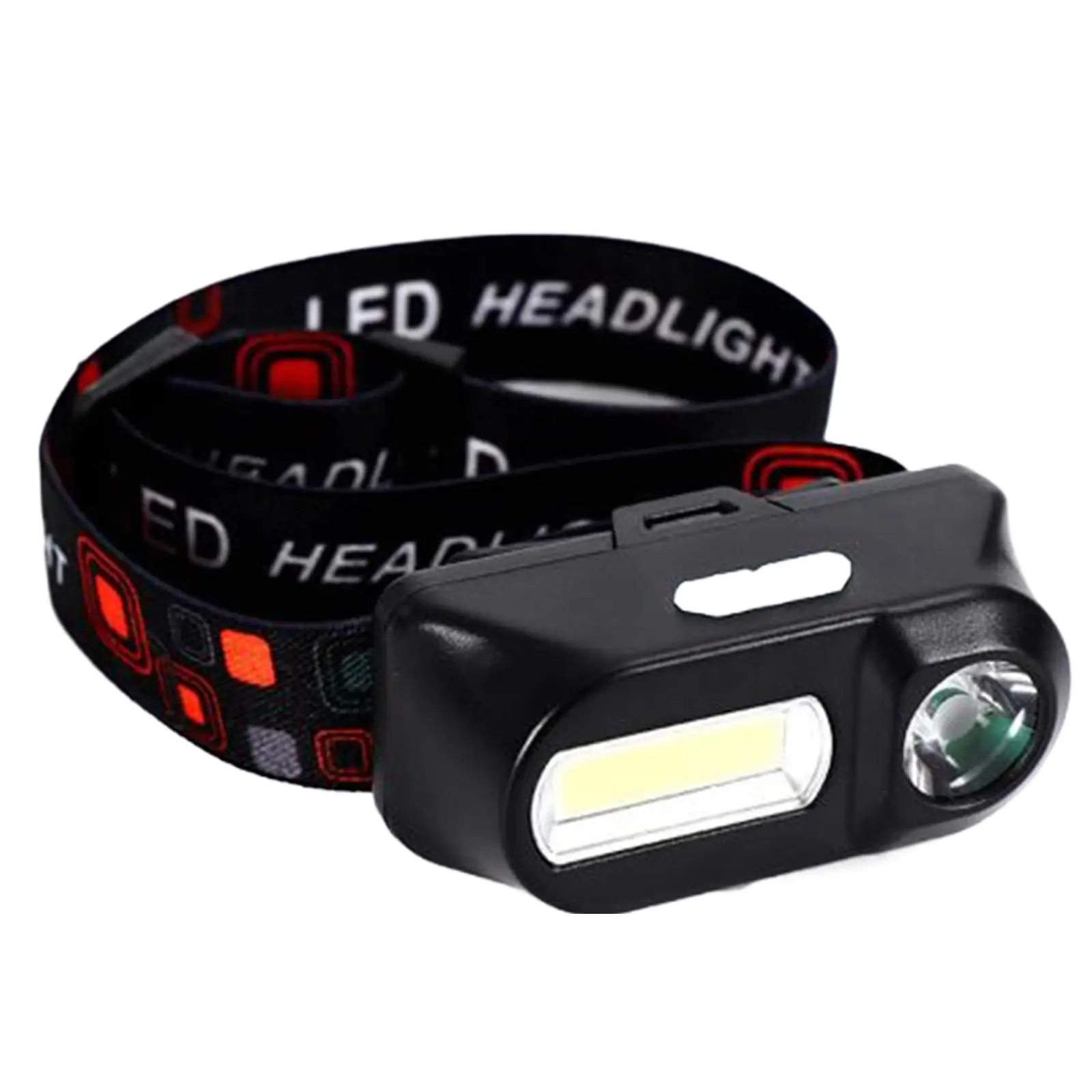 Outdoor Headlight Adjustable Headband Headlamp for Fishing Emergency Cycling