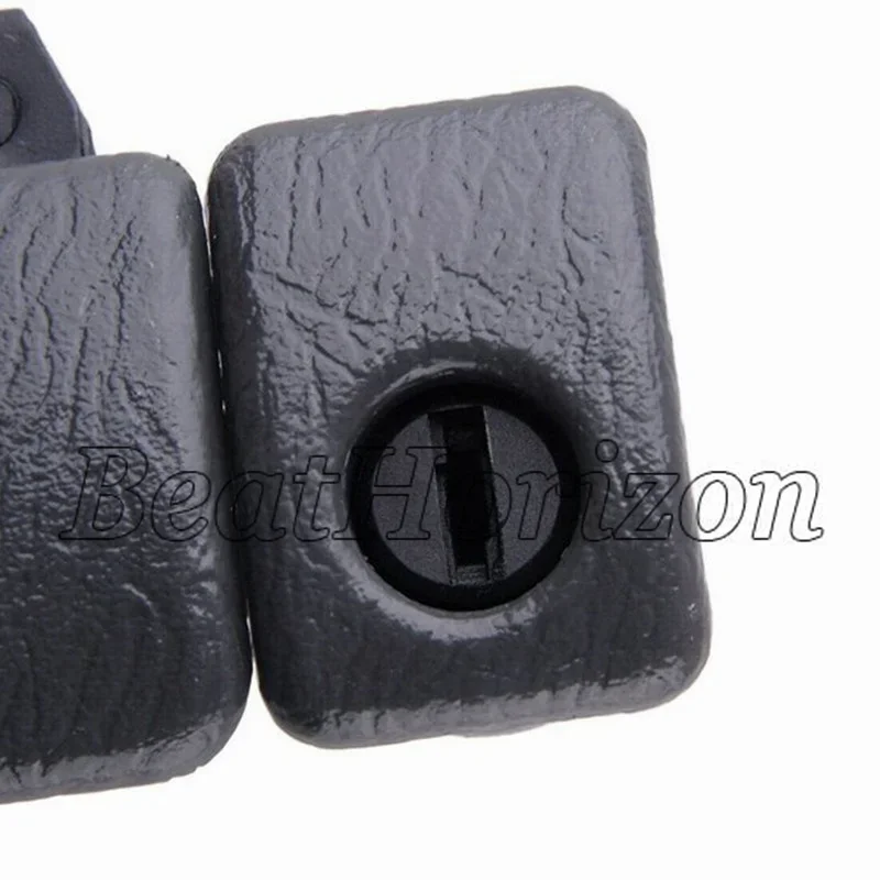 Manija de pestillo de bloqueo para guantera de coche Suzuki, cerrojo de plástico negro para Jimny Vitara Grand Vitara 73430-76811-P4Z