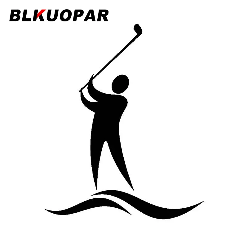 

BLKUOPAR автомобильные наклейки для гольфа креативные наклейки для багажника скейтборда водонепроницаемые индивидуальные прикусы устойчивые к царапинам Декор Автомобильные аксессуары