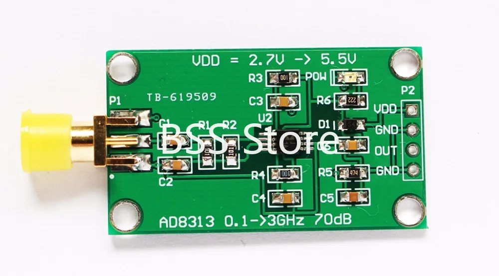 AD8313 0.1GHz to 2.5GHz 70 dB logarithmic detector 0.1GHz-2.5GHz 0.1GHz~2.5GHz controller module sensor | Автомобили и мотоциклы