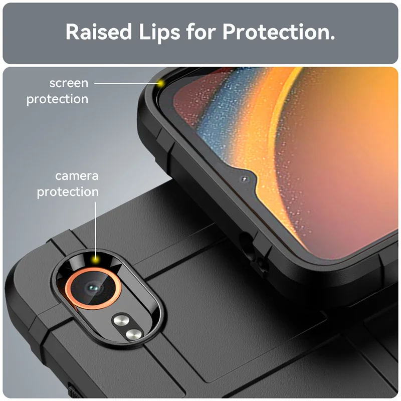 Shockproof Rugged Shield Matte TPU Protective Case Cover