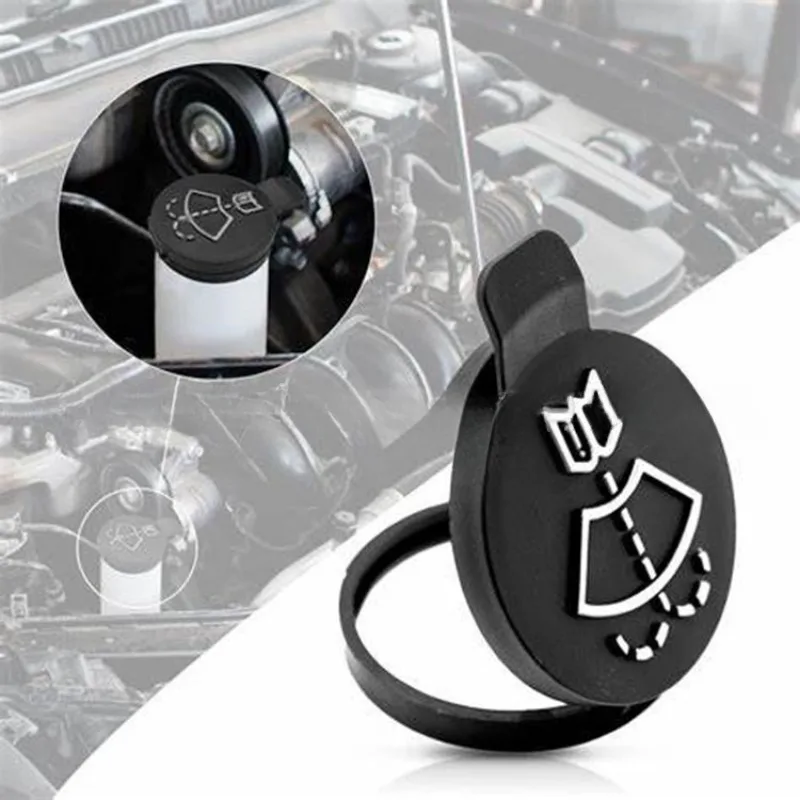 Car Windshield Wiper Washer Fluid Reservoir Tank Bottle Cap Cover for Chevrolet Cruze-Malibu Sonic-Trax Volt Silverado Impala windshield washer cap windshield washer tank cap windshield washer cover