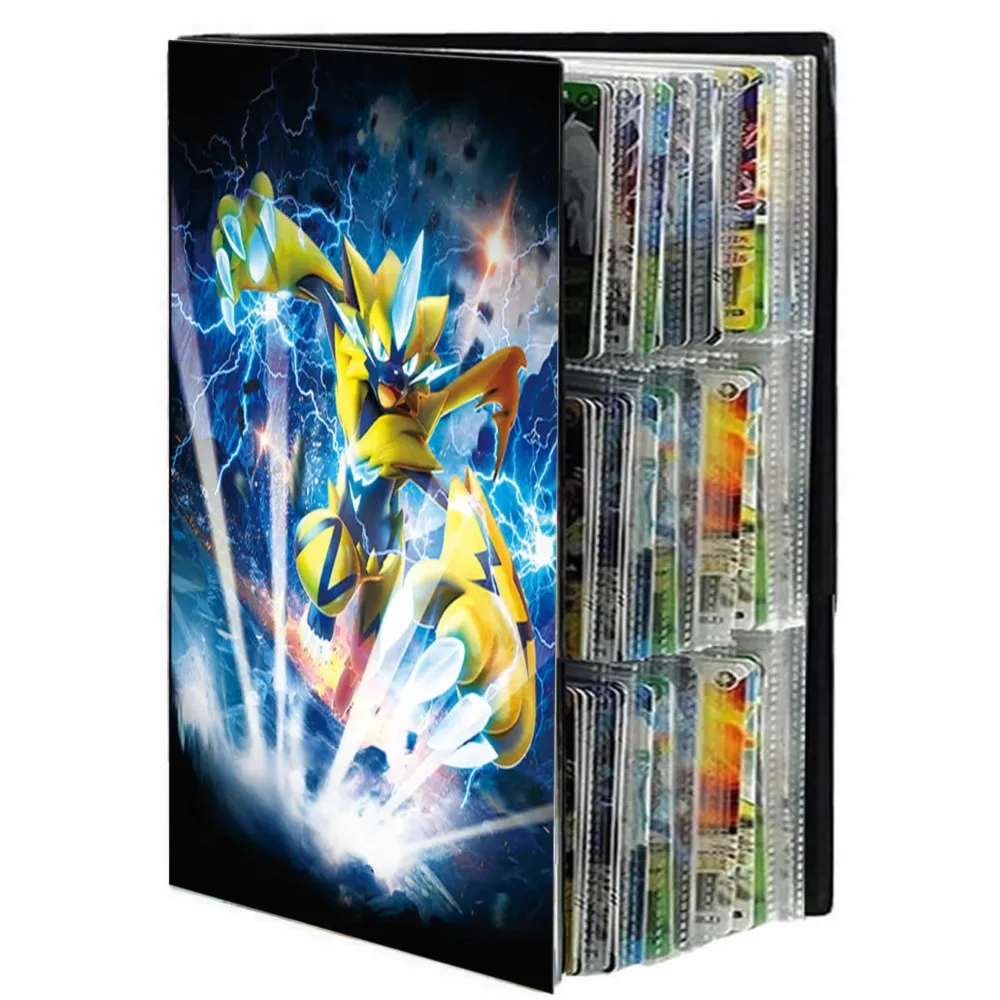 9포켓 카드 앨범 폴더 애니메이션 커버 컬렉션 홀더 바인더  유희왕 TCG 게임..