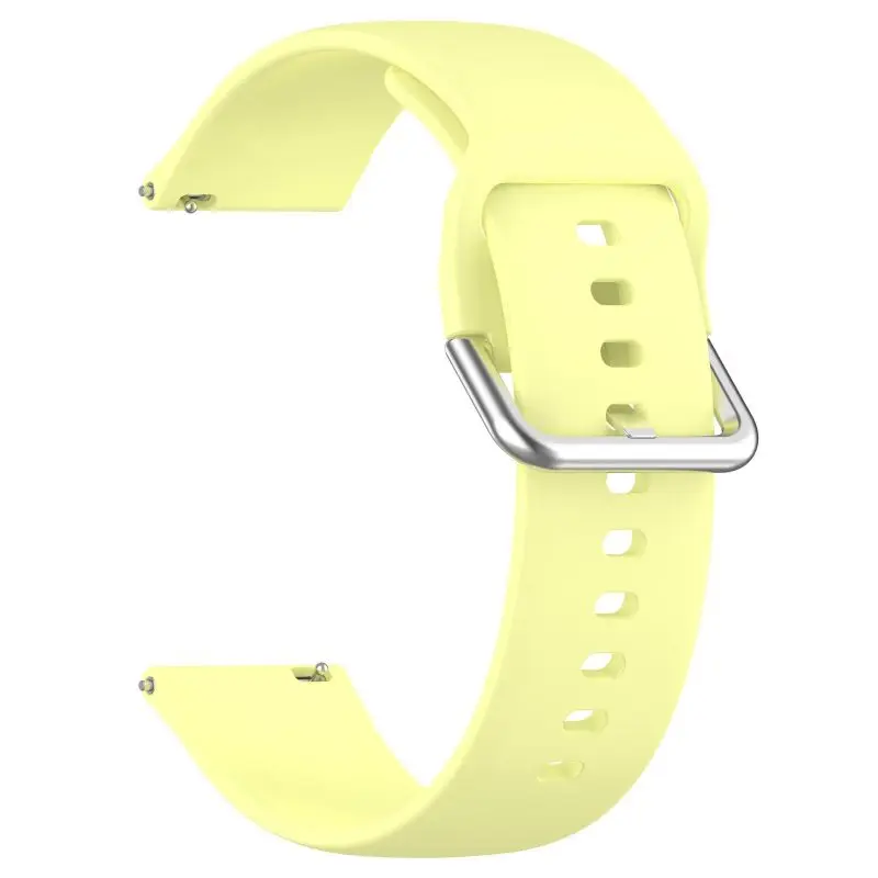Enhanced Silicone Sports Wristband Bracelet 22mm