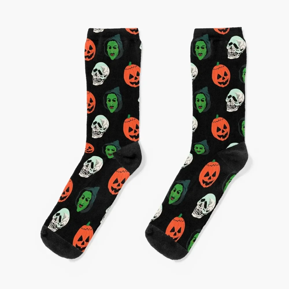 

Silver Shamrock Mask Set Socks sheer Christmas gifts Socks Man Women's