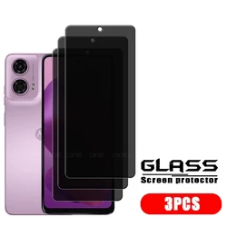 4 - Pack Privacy Tempered Glass Screen Protector with 9H Hardness for Enhanced Screen Protection (3 Front Glass)