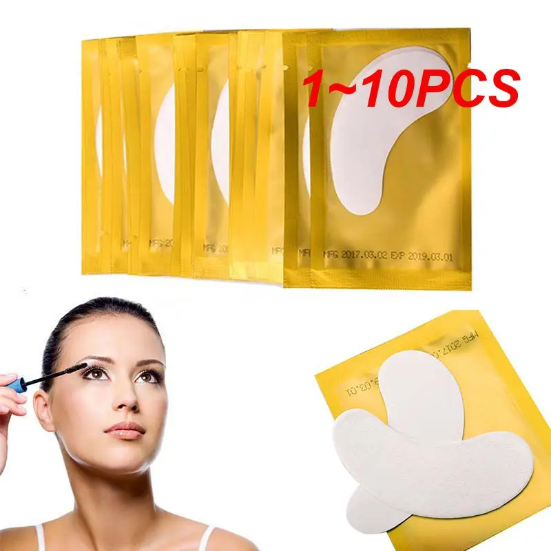 

1~10PCS New 1 bag Eyelash Pad Gel Patch Grafting Eyelashes Under Eye Patches For Eyelash Extension Paper Sticker Wraps Makeup