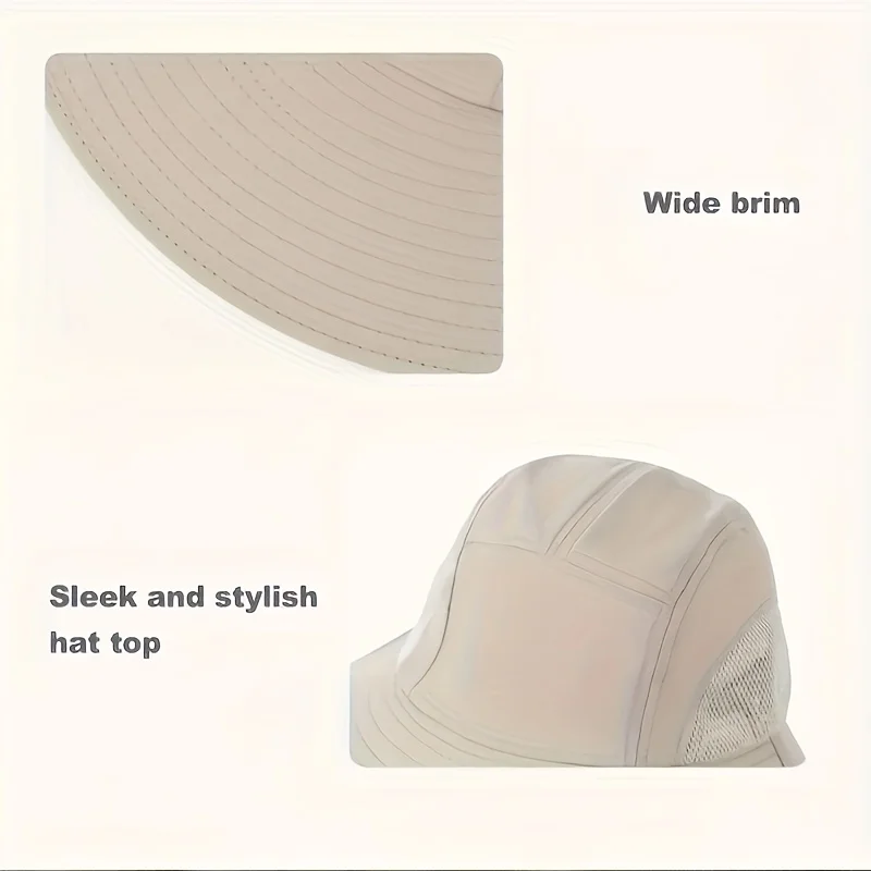 Men's Sun Protection Fishing Hat Beekeeping Full Face Mesh Cap Breathable Outdoor Night Hat Mosquito Proof