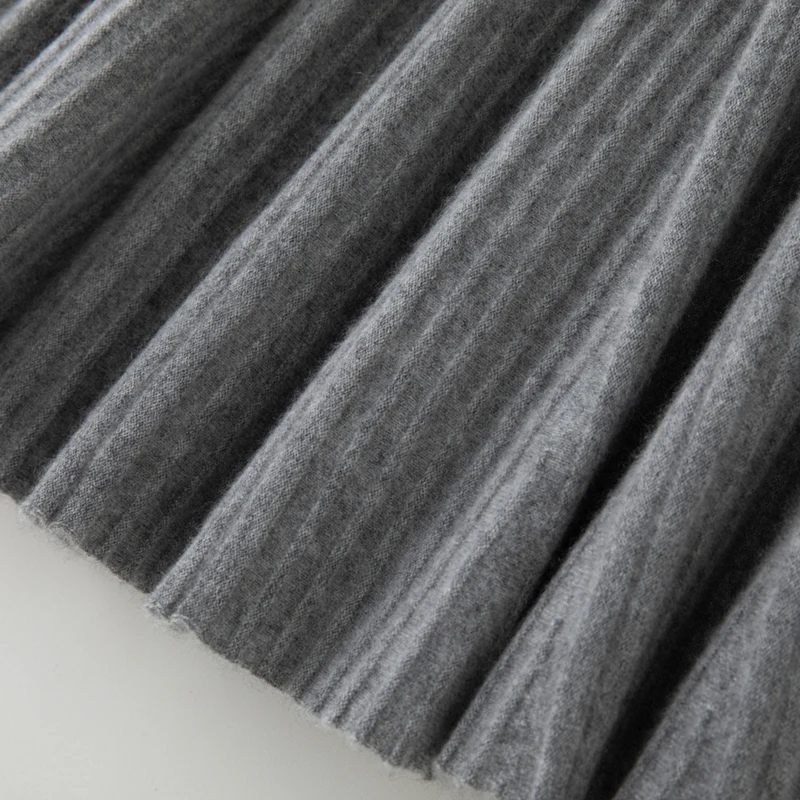 Luxury Cashmere Skirt Elegance