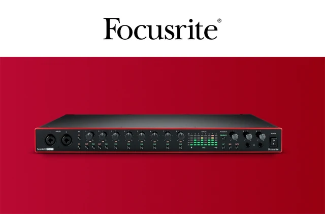 レコーディングセット（Scarlett 18i20(gen3)）