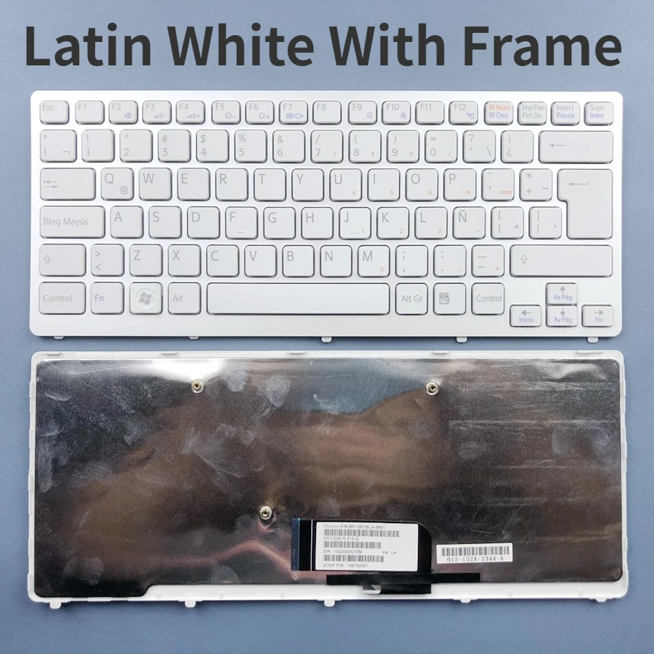 

Латиноамериканская клавиатура для Sony Vaio VPC-CW VPC CW VPCCW CW16EC CW18FC CW26EC CW28EC CW2S3C CW2S6C Series LA макет