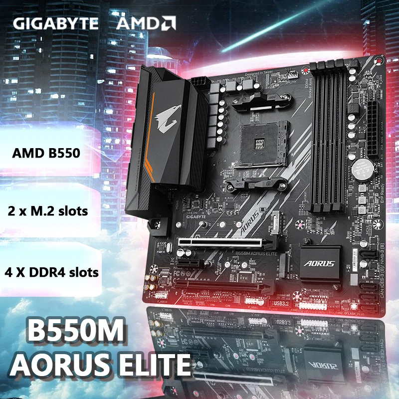 Gigabyte B550 Ud Ac Atx W Wifi 802.11 Gigabyte B550 Aorus Elite Reviews B550m New Aliexpress