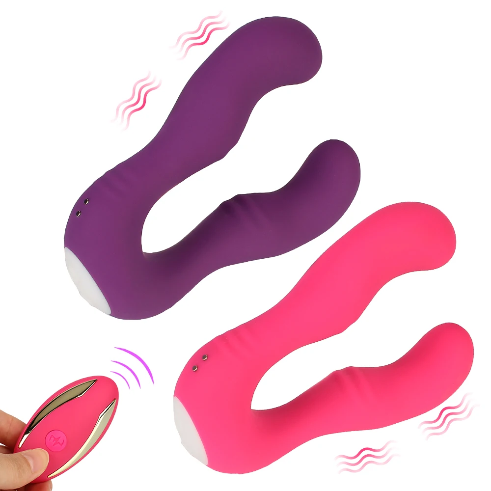 Draadloze clitoris- en tepelstimulator met afstandsbediening_voghion.com