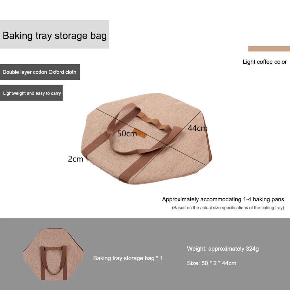 Grilling Pan Storage Bag Portable Camping Kitchen Utensil Cookware Storage Bag Anticollision Protection Picnic Camping Supplies