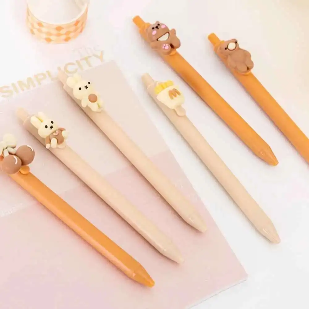 1-teiliges Lytwtw's süßes Press-Gelstift-Spielzeug, Bär, Kaninchen, kreatives Büro, Geschenk, Schulbedarf, Schreibwaren, Kawaii, lustige Stifte – Detail 6