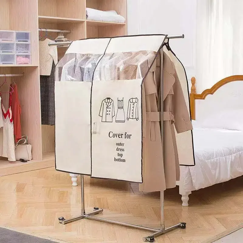 

Creative Clothes Dust Cover Large Capacity Suit Wedding Dress Storage Protect Thicken Garment Clothing Hanging Organizer Covers