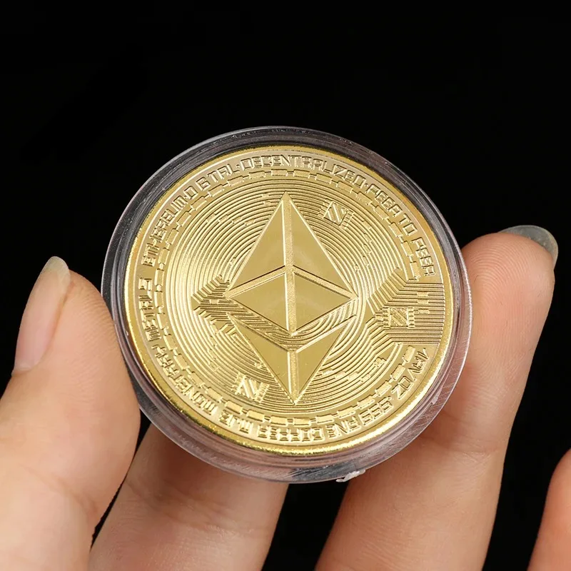 Commemorative Coin Creative Ethereum Coin Art Collection Physical
