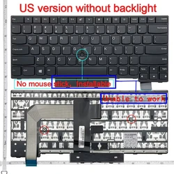 Enhanced Replacement US Keyboard (Without backlight)