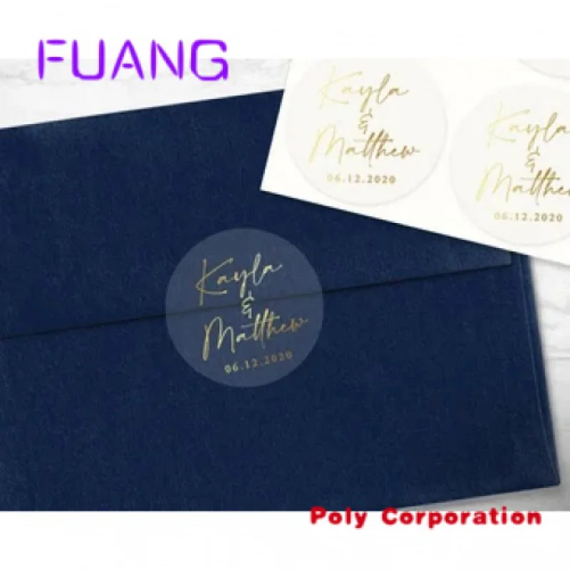 Рисунок 2 - Самоклеящиеся прозрачные наклейки