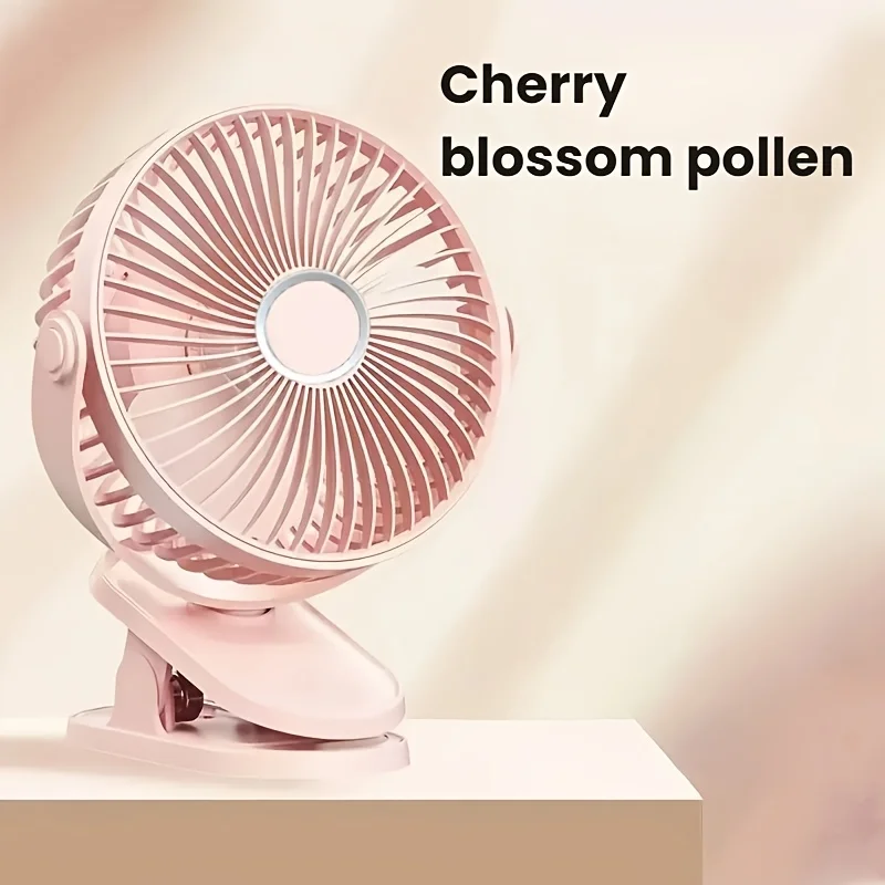 Portable USB-Powered Mini Fan with Long Battery Life and Strong Airflow in 4 Vibrant Colors
