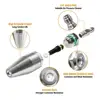 Turbo Nozzle for Pressure Washer Rotating for Hot and Cold Water With 1/4 Quick Connect Stainless Steel 3625 PSI 4