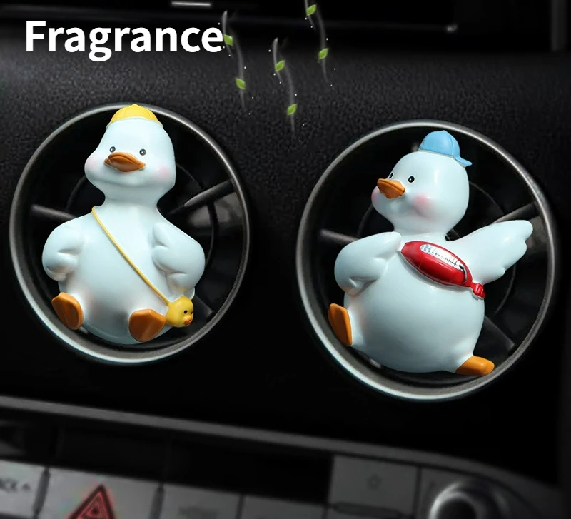 

MOMO Duck Perfume Mounted Aromatherapy Air Conditioner Air Outlet Car Interior Decoration Car Decoration Accessories Fragrance