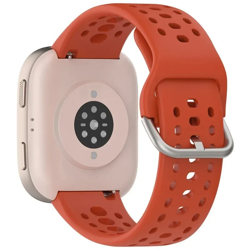 Breathable 22mm Sports Silicone Wristband Strap - Premium Quality Fitness Accessory
