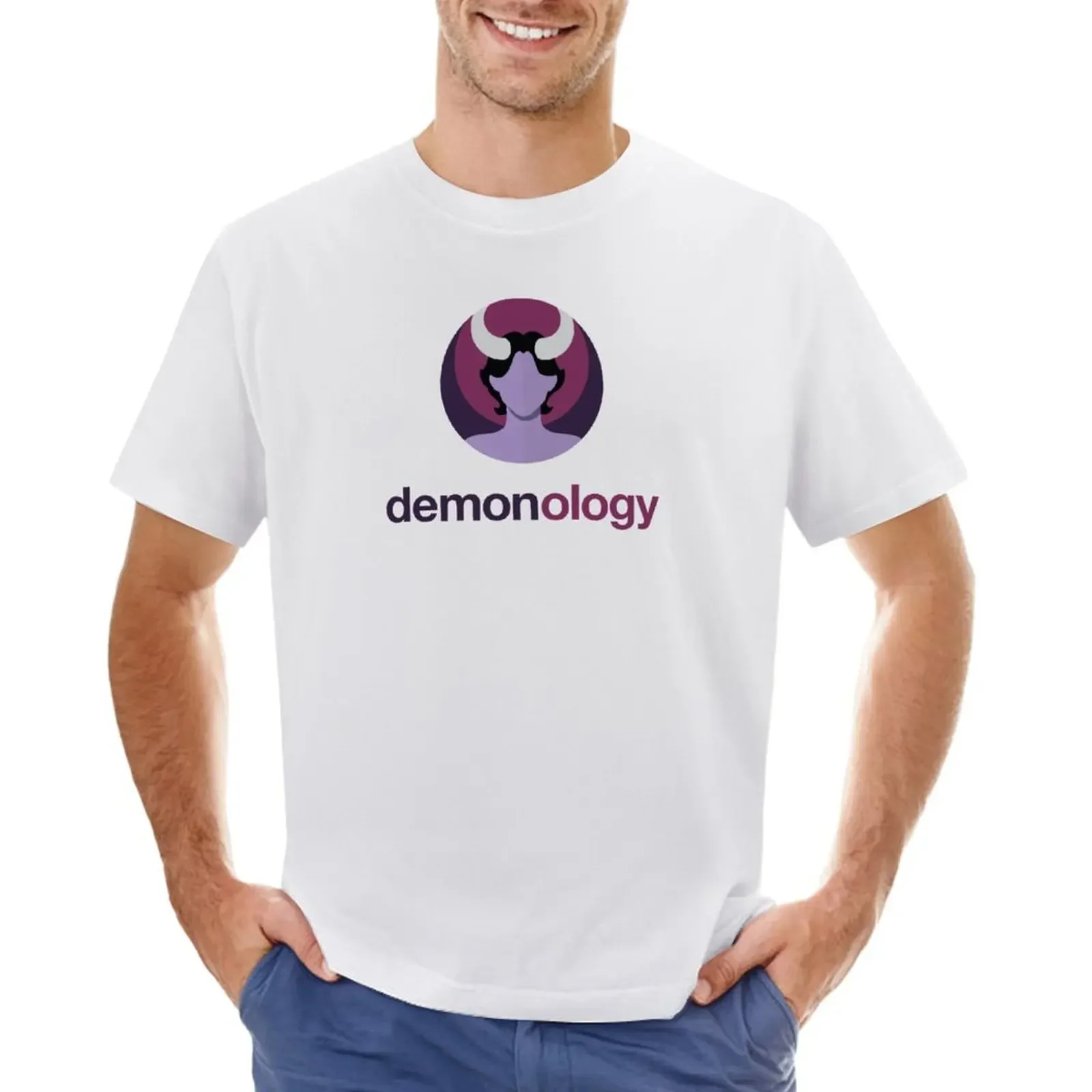 Wow Brand - Demonology Warlock T-Shirt Abbigliamento Estetico Abbigliamento Uomo Anime