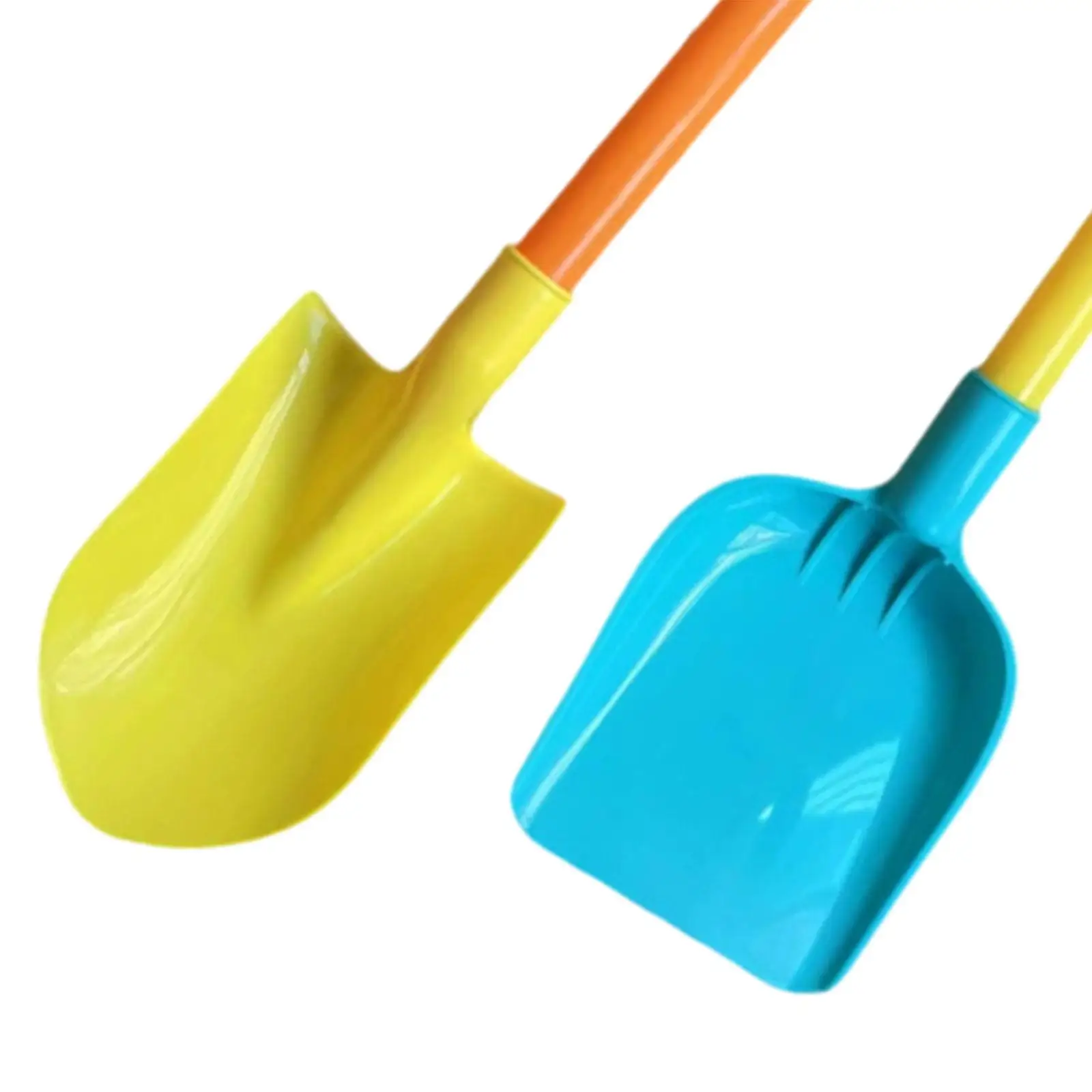 2x Beach Spades Sand Shovels Toys for Digging Sand Snow Children Toddlers 5