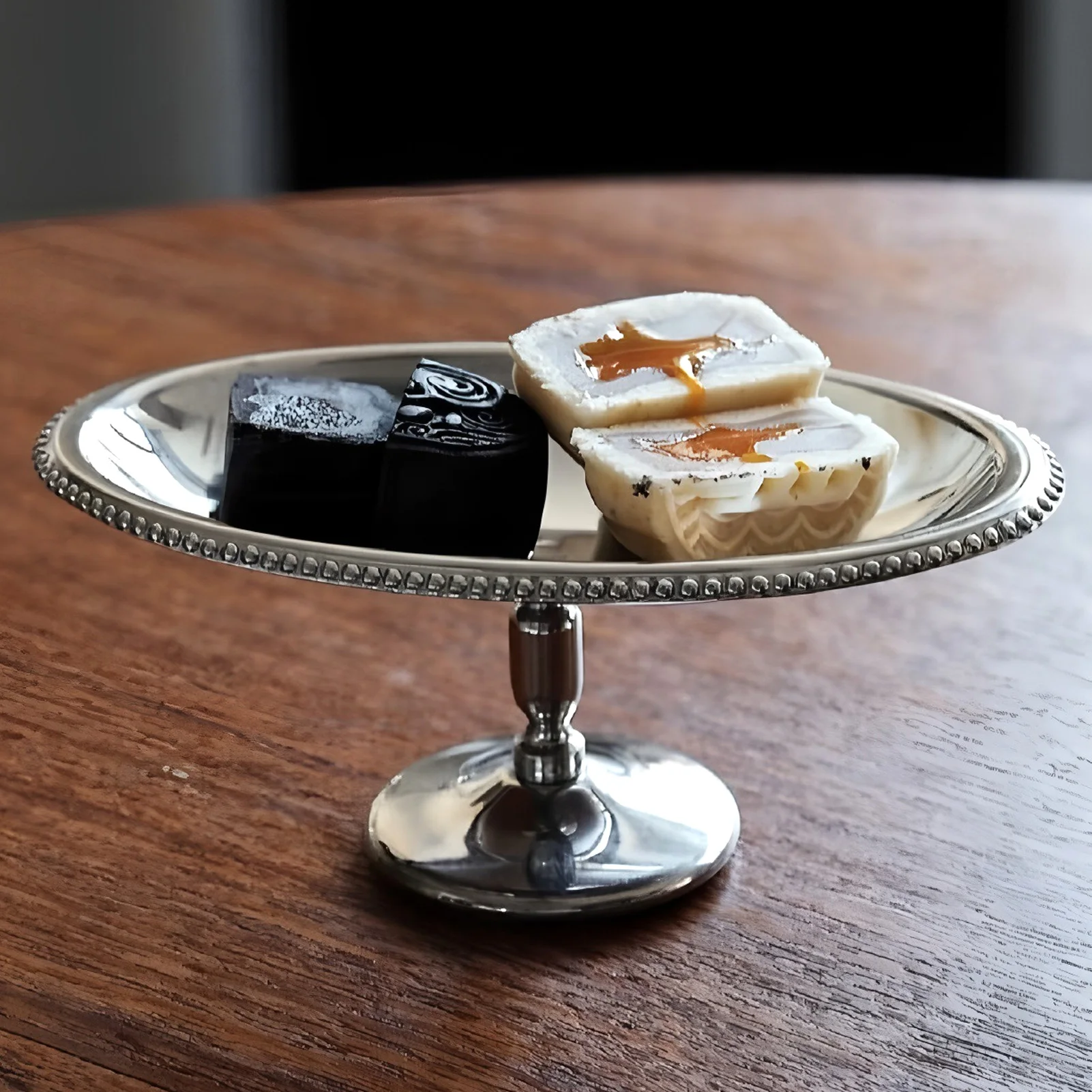 Stainless Steel Dessert Cup Oval Ice Cream Cup Rustproof Stable Sturdy Easy To Clean Stylish Multi Purpose for Party