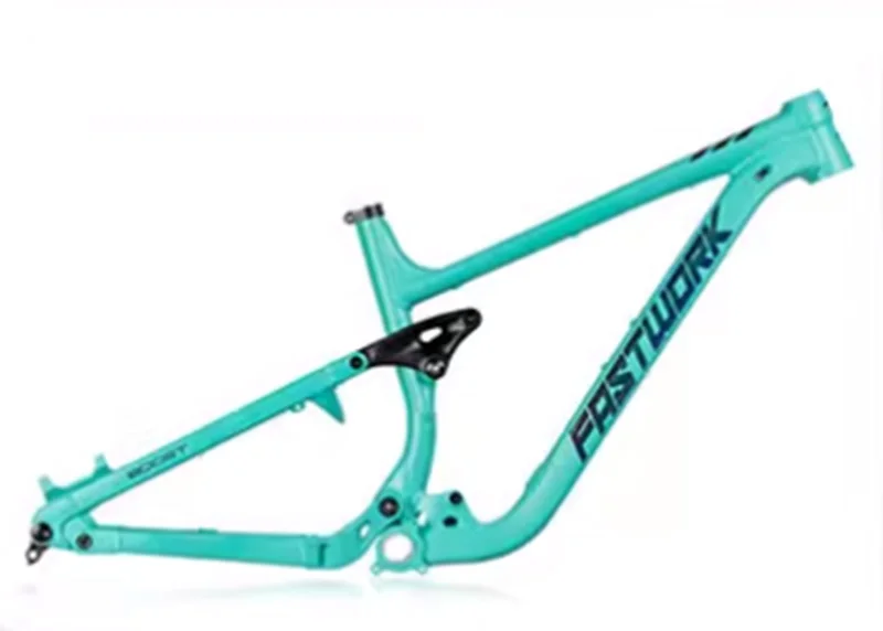 Fastwork-Bicycle Soft Tail Frame,Trunnion MTB, Full Suspension