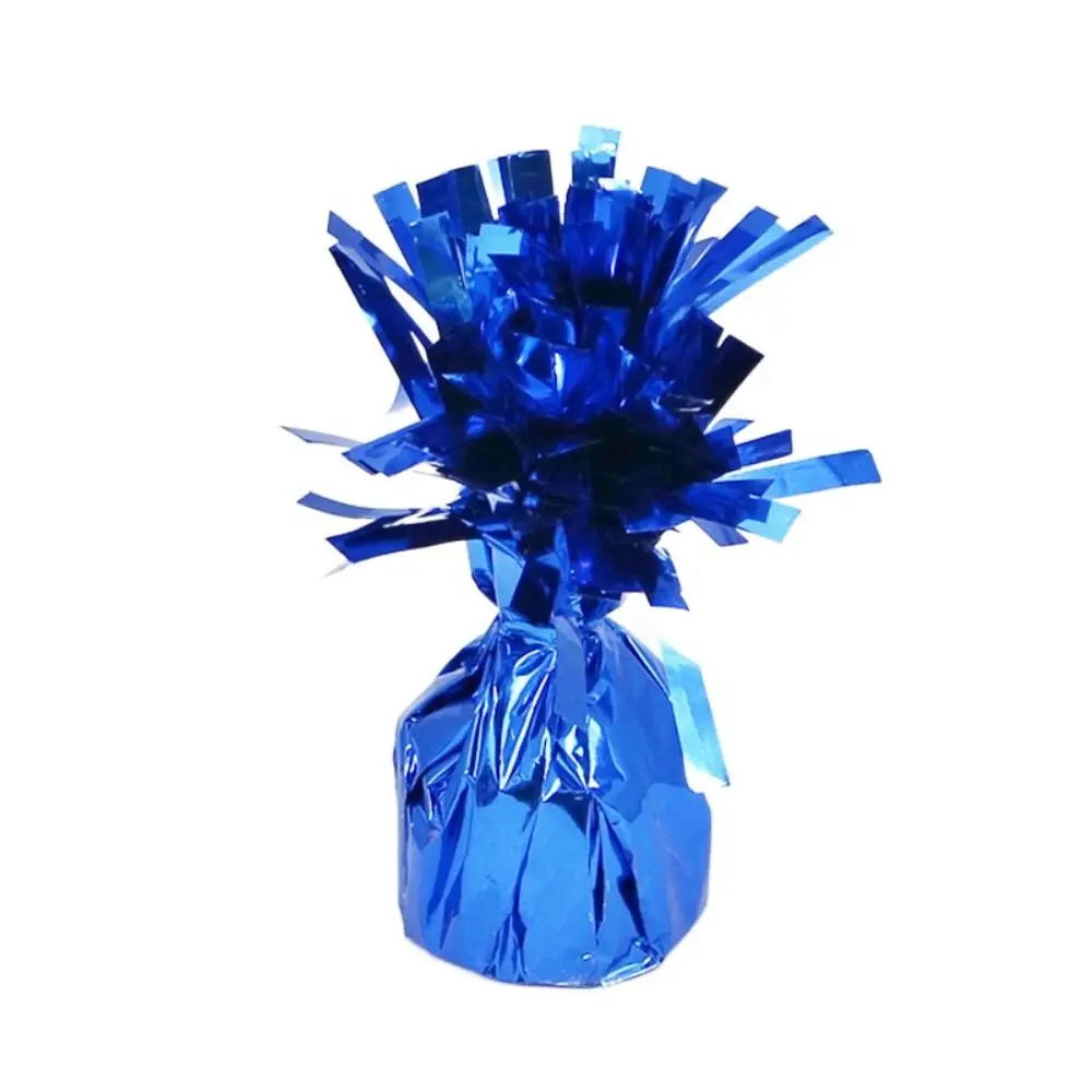 Glänzende Quaste Helium Ballon Gewichte Zement Basis bunte Party Dekoration 5cm Folie Ballon Gewichte – Detail 10