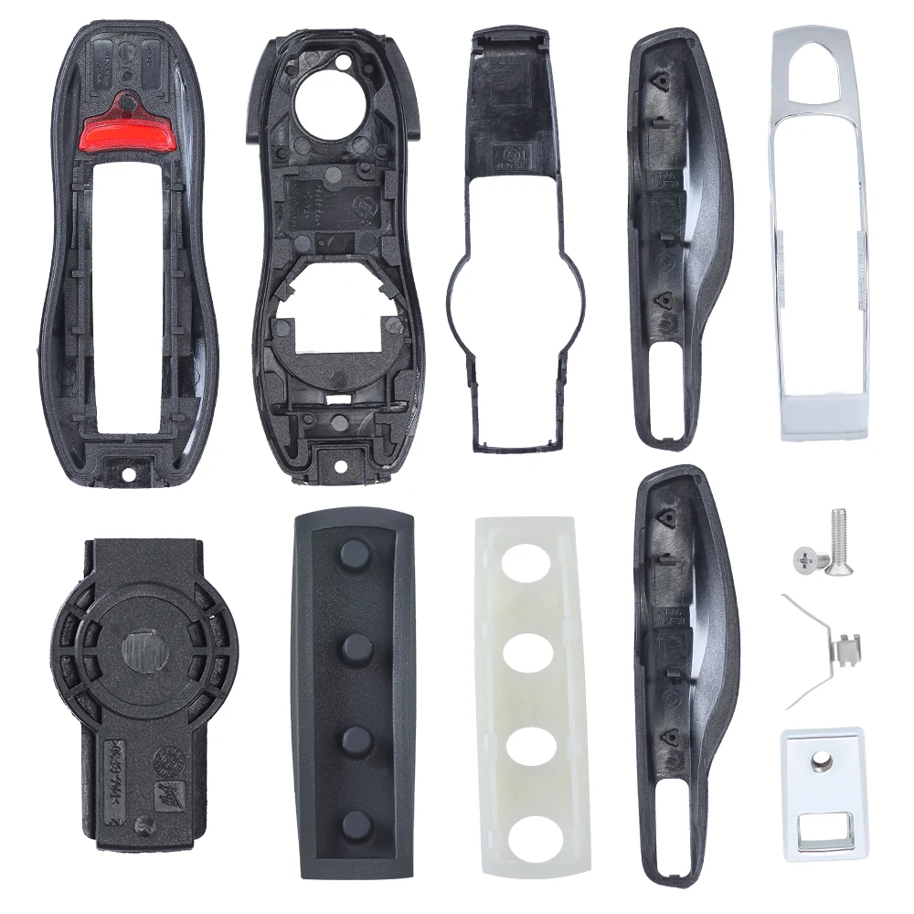 Smart Remote Key Shell Case key case car key shell key shell for Porsche 718 911 Panamera Cayenne 2 s
