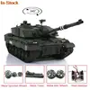 1/16 Heng Long Dark Green 7.0 Upgrade Challenger II RTR RC Tank 3908 Metal Tracks Gearbox Infrared Function BB Shooting TH17747 1