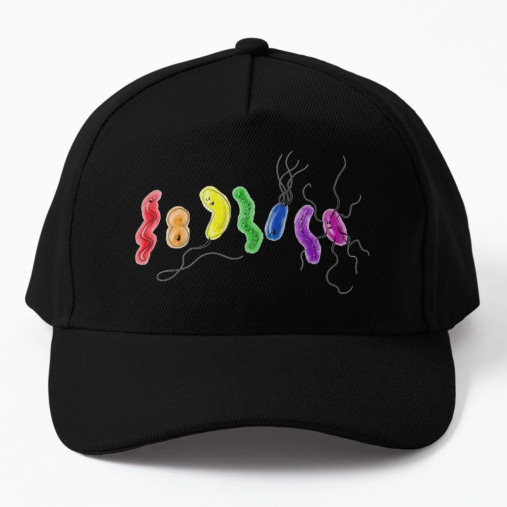 

Pride Rainbow Bacteria Baseball Cap Military Tactical Caps Rugby Hat Man For The Sun Woman Hats Men'S