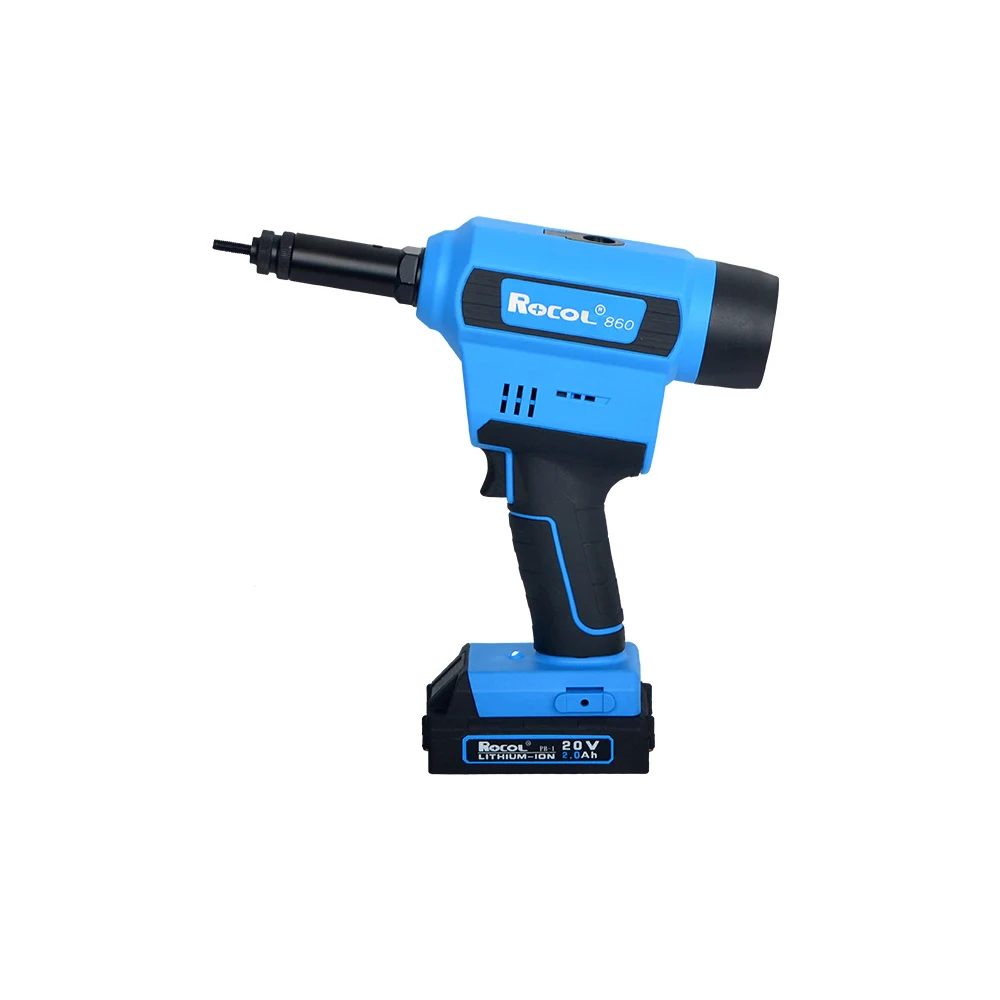 ROCOL rl860 lithium battery automatic nut pulling gun riveting machine riveting nut gun 4