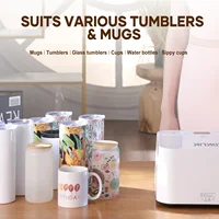 LOKLiK 10-30oz Auto Mug Heat Press Machine DIY Automatic Pressure Sublimation Tumbler Heat Press For Various Tumblers Cups+Gift 4