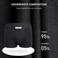 Moisture-Wicking Cotton Men's Underwear Boxer Briefs Briefs-Trunks-Boxer Pouch Multi pack Short Underpants for men Gift Box 2
