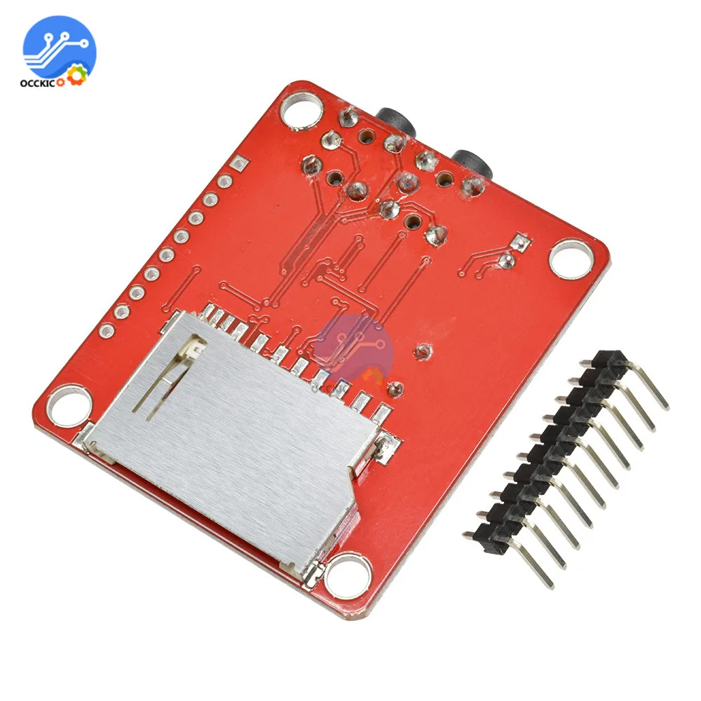 VS1053 MP3 Module Breakout Board With Card Slot VS1053B Ogg Real-time Recording MP3 Player Shield Record for Arduino